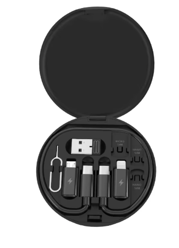 Multi USB Type-C to C 60W Charging Adapter Cable Kit β USB-C to Lightning, USB-A/Type-C to Micro/Type-C/Lightning Conversion Set β Fast Charging & Data Transfer