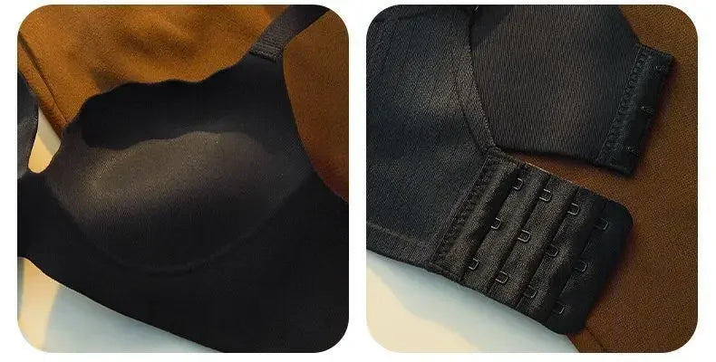 2024 New Push Up Bra for Small Chest Ultra Thick 6CM Padded No Steel Ring Comfortable & Sexy Lift Lingerie for Flat Chest Women