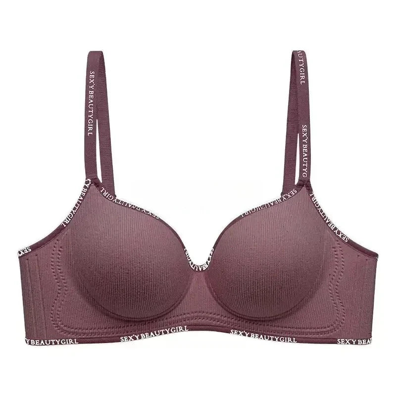 Wireless Push Up Bra A-C Cup Seamless Invisible Bralette w/ 3D Pads Anti-Sagging Comfort for Small Chest No Trace Underwear