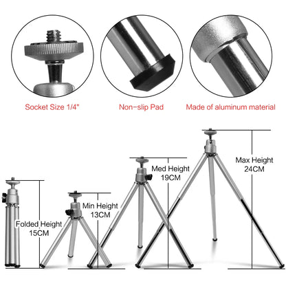 6 inch LED Photography Video Light Panel RGB Filters Lighting Photo Studio Lamp Kit For Shoot Live Streaming Ring Light Tripod