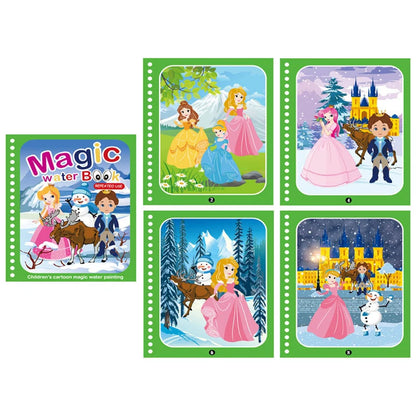 Kids Montessori Toy Coloring Book Magic Water Drawing Book Painting Drawing Toys Sensory EarlyEducation Toys for Baby 1 2 3 Year