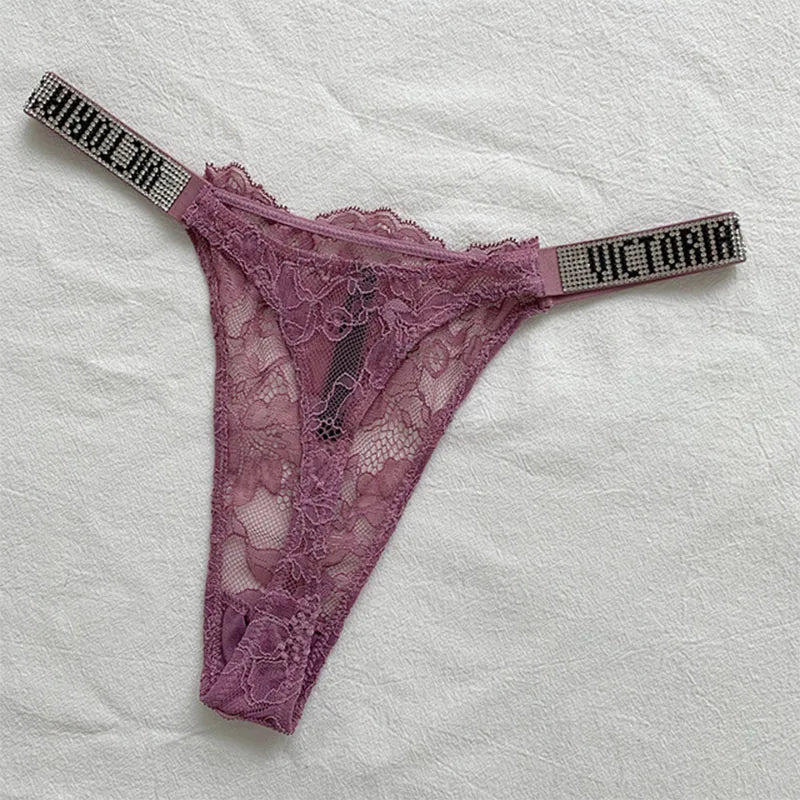 2024 New Women'S Underwear, Smooth Low-Waisted Sexy Women'S Thong, Attractive, Breathable, Shiny, Sexy And Comfortable In One
