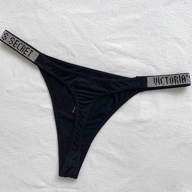 2024 New Women'S Underwear, Smooth Low-Waisted Sexy Women'S Thong, Attractive, Breathable, Shiny, Sexy And Comfortable In One