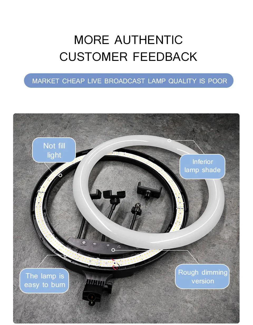 26cm Photo Ringlight Led Selfie Ring Light Phone Remote Control Lamp Photography Lighting With Tripod Stand Holder Youtube Video