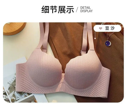2024 New Push Up Bra for Small Chest  Ultra Thick 6CM Padded No Steel Ring Comfortable & Sexy Lift Lingerie for Flat Chest Women