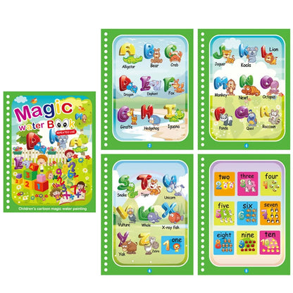Kids Montessori Toy Coloring Book Magic Water Drawing Book Painting Drawing Toys Sensory EarlyEducation Toys for Baby 1 2 3 Year