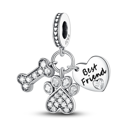 2025 Hot Sale Charms Bead 925 Sterling Silver Pink Butterfly Luminous Firefly Dangle Fit Bangle Bracelet Necklace DIY Jewelry